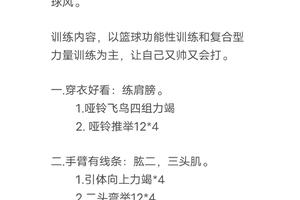 业余篮球爱好者适合哪些智能心理训练方法